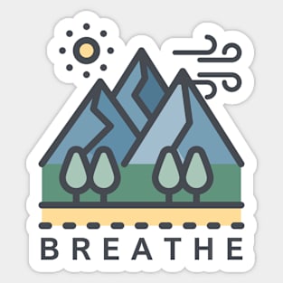 B r e a t h e Sticker